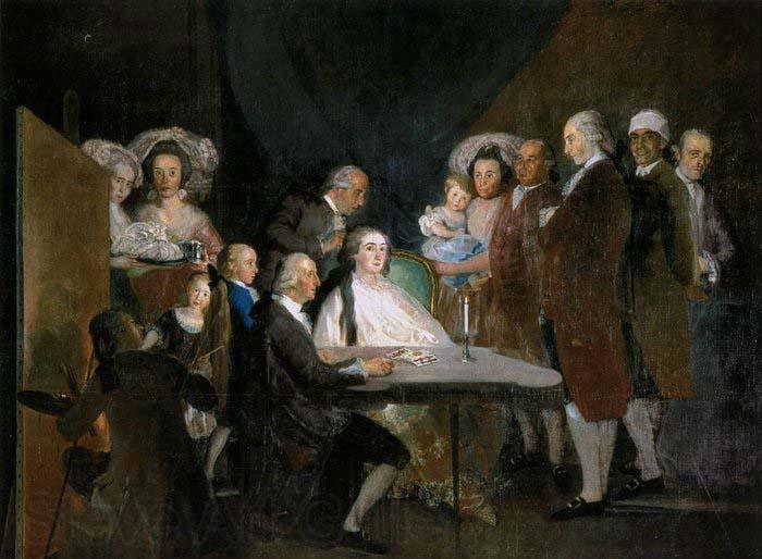 Francisco de Goya The Family of the Infante Don Luis Spain oil painting art